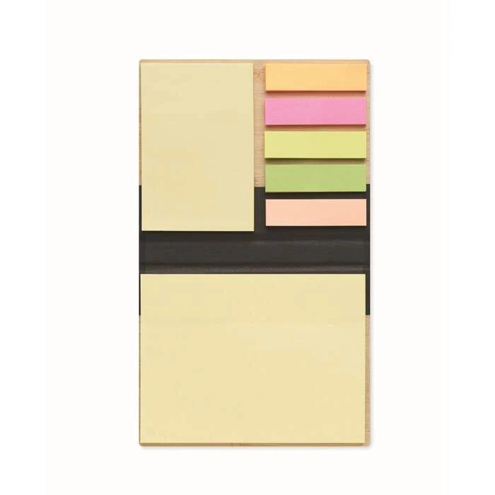 Bamboe sticky notes set VISIONBAM sample