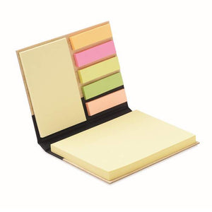 Bamboe sticky notes set VISIONBAM bedrukken