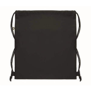 Trekkoord rugzak PANDA BAG zwart 3 kleuren zd 12642