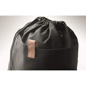 Trekkoord rugzak PANDA BAG zwart 4 kleuren zd 12643