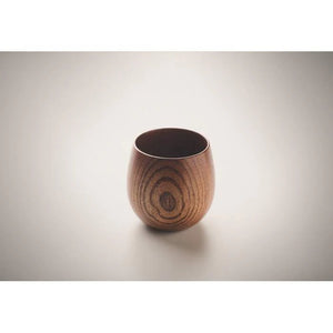 Eikenhouten beker 250 ml OVALIS hout onbedrukt 3558