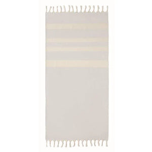 Hamman handdoek 140 gr/m&sup2; AGOURA blauw onbedrukt 4822
