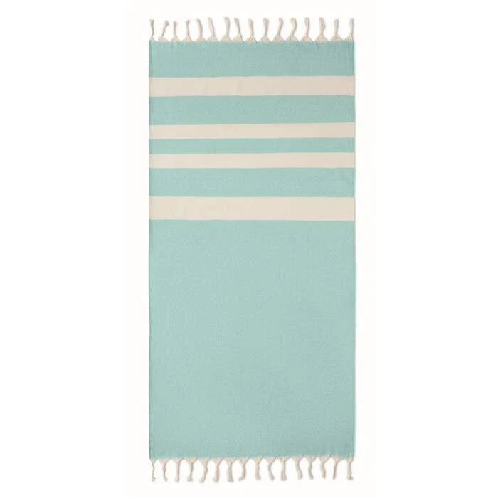 Hamman handdoek 140 gr/m&sup2; AGOURA rood Full colour 4826