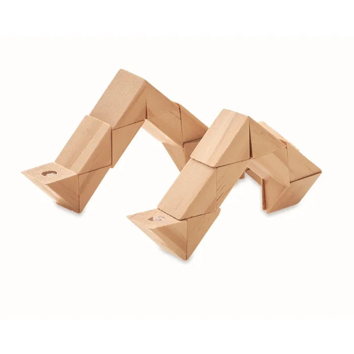 Houten puzzel/hersenbreker STUKIE  1met logo