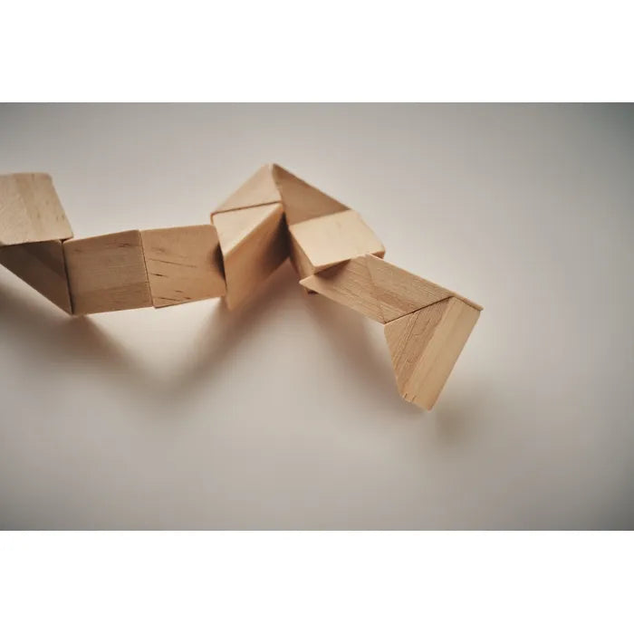 Houten puzzel/hersenbreker STUKIE  met logo