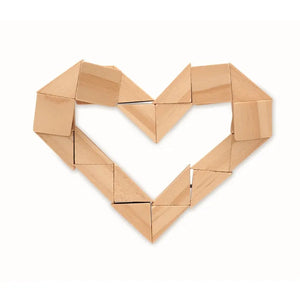 Houten puzzel/hersenbreker STUKIE  10