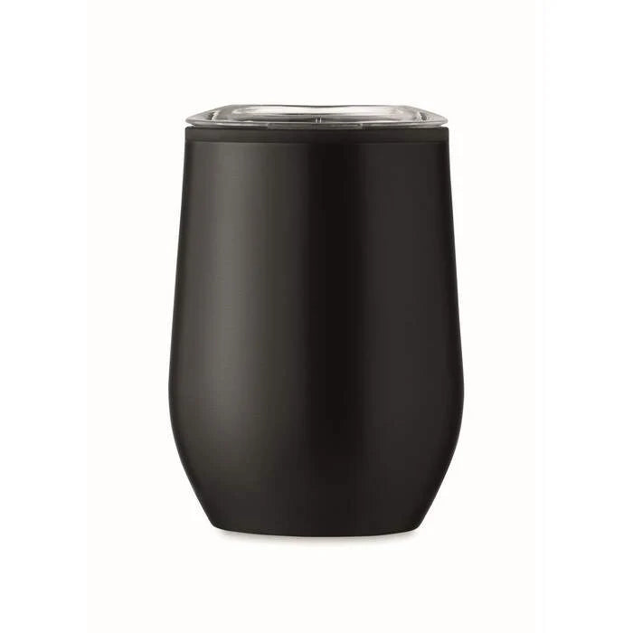 Dubbelwandige reisbeker 350 ml blauw Graveren 3399