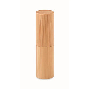 Lippenbalsem in bamboe tube GLOSS LUX  met opdruk
