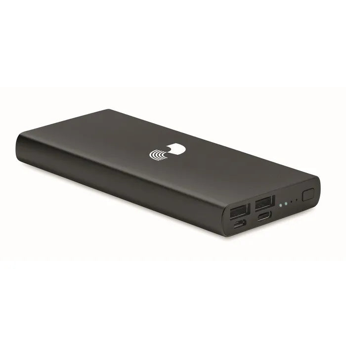 10000 mAh powerbank POWERFLAT 10C  met logo