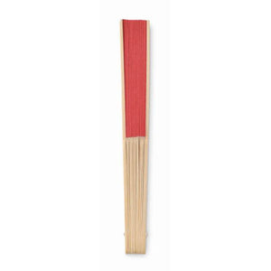 Waaier bamboe rood 2 kleuren tp 13084