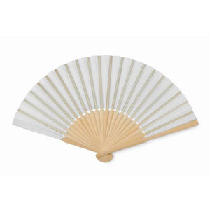 Waaier bamboe geel 1 kleur 13077