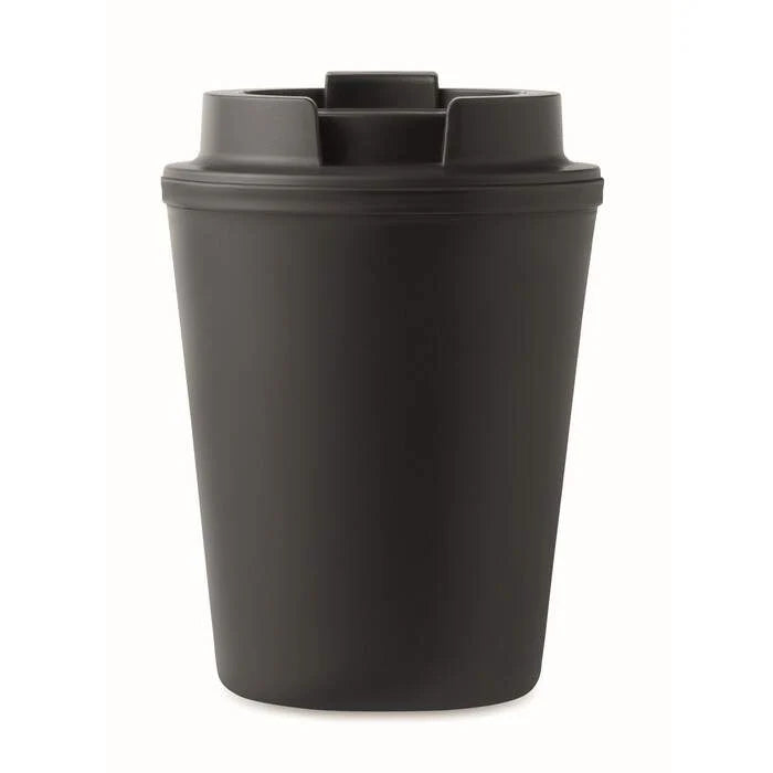 Gerecyclede PP beker 300 ml wit 1 kleur 4334