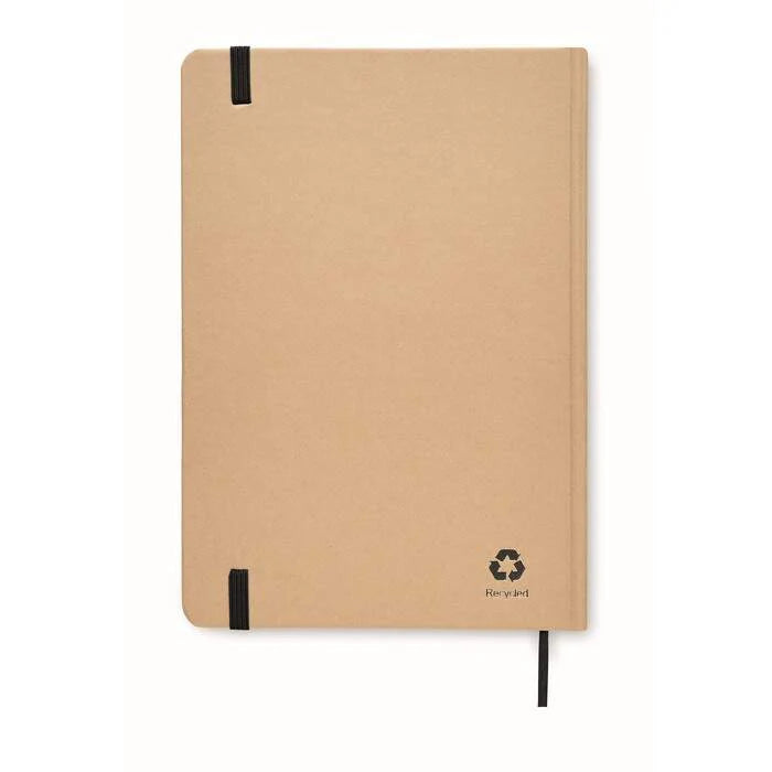 A5 notitieboekje gerecycled zwart Full colour 381