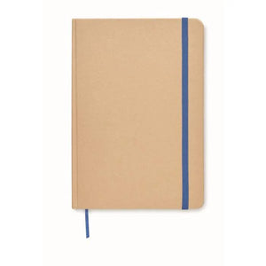 A5 notitieboekje gerecycled blauw 1 kleur 375