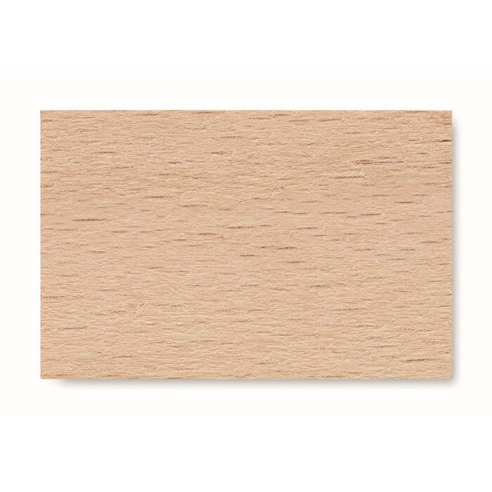 Houten zandloper 3 minuten bedrukken