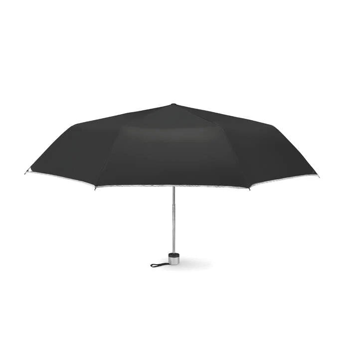 Opvouwbare paraplu zwart 2 kleuren tr 8738