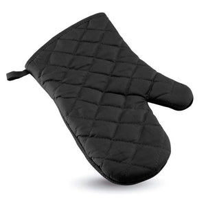 Katoenen ovenwant zwart 2 kleuren tr 5881