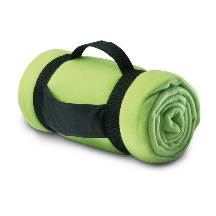 Fleece deken blauw 2 kleuren tr 3790