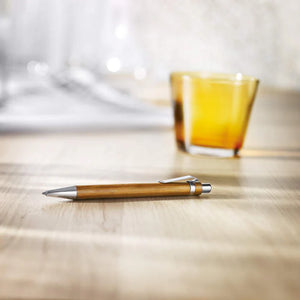 Pen van bamboe bedrukken
