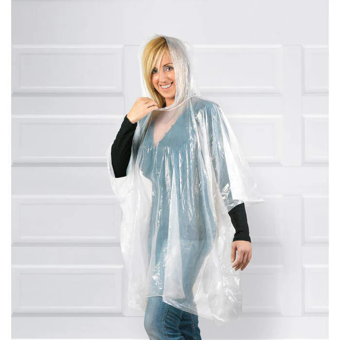 Poncho in bal bedrukken