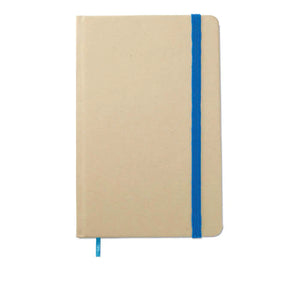 Notitieboekje, gerecycled blauw Full colour 8506