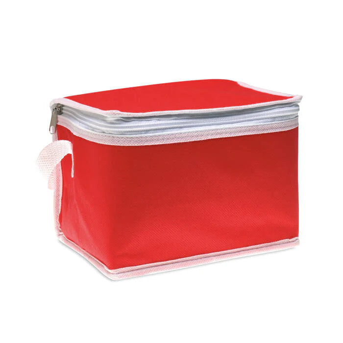 Koeltas voor 6 blikjes zwart 2 kleuren tr 6682