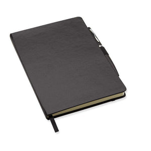 A5 notitieboekje met balpen zwart Full colour 392