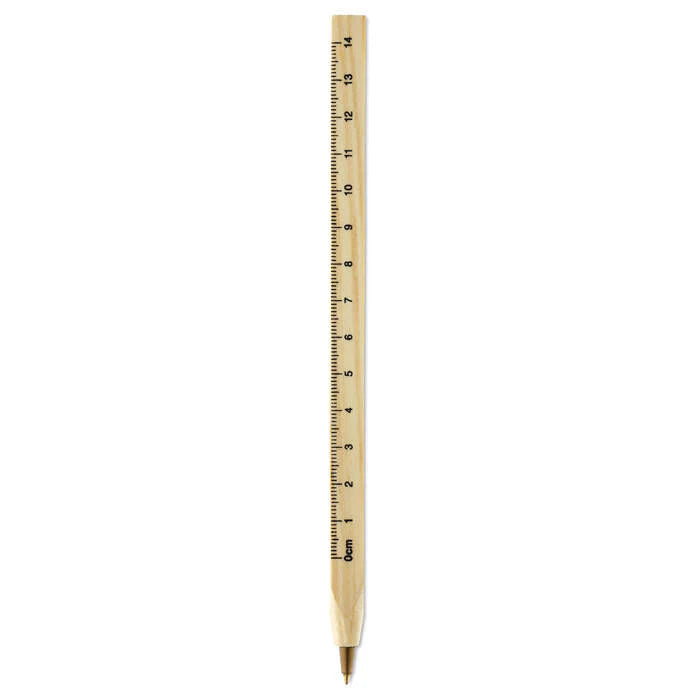 Houten liniaalpen bedrukken