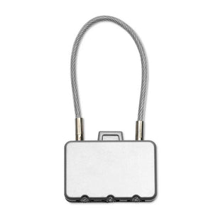 Kofferslot zilver 2 kleuren tp 6715