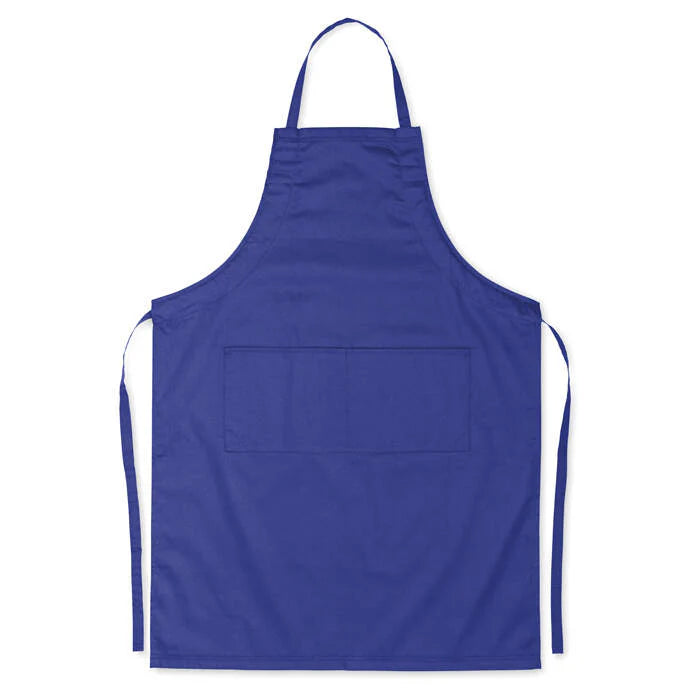 Keukenschort zwart 1 kleur tr 6348