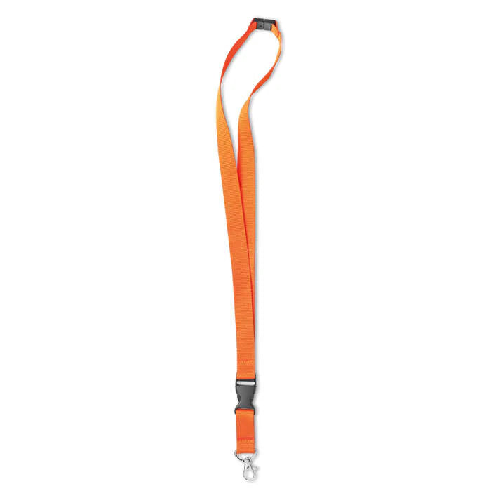 Lanyard zwart 2 kleuren zd 6926