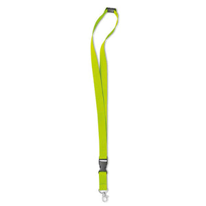 Lanyard zwart onbedrukt 6929