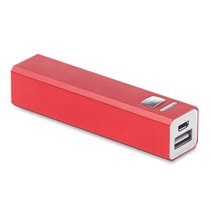 PowerBank aluminium blauw Full colour 9620