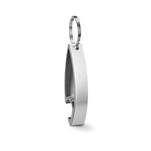 Aluminium sleutelhanger zwart 2 kleuren tp 636