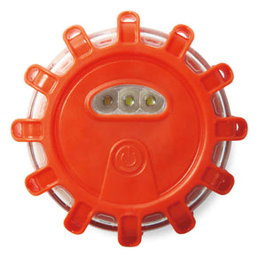Auto alarmlamp met LED licht oranje onbedrukt 875