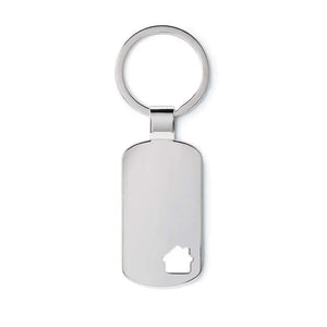 Metalen sleutel hanger bedrukken
