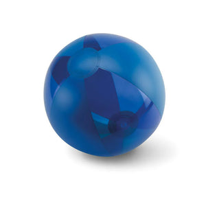 Opblaasbare strandbal blauw 1 kleur tr 8601