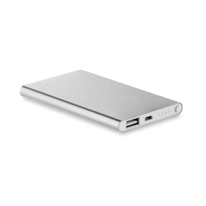 Alu PowerBank 4000mAh blauw Full colour 593