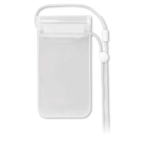 Waterdichte smartphonehoes transparant groen 1 kleur zd 13257