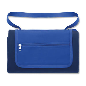 Picknickkleed blauw 1 kleur tr 9300