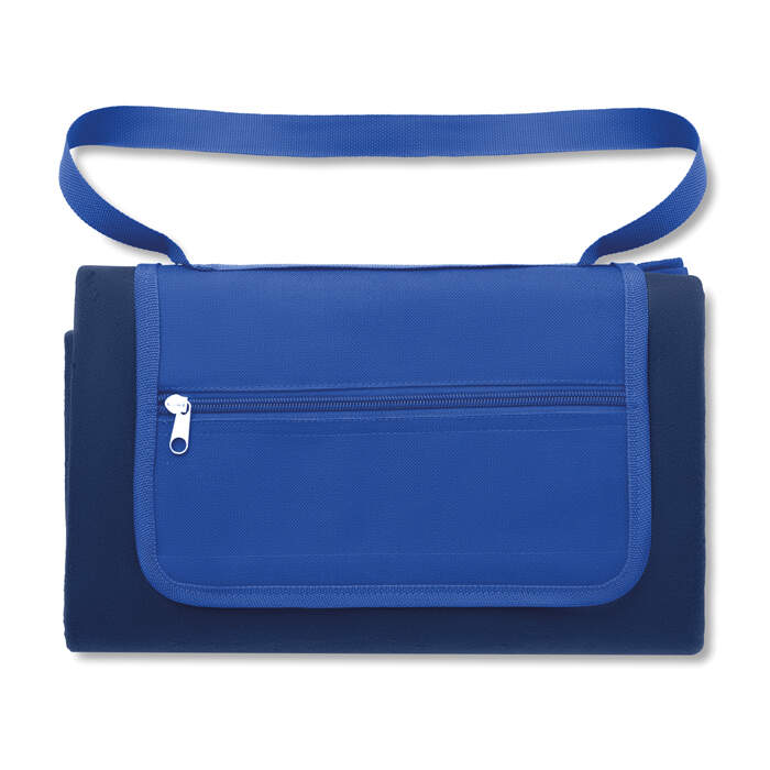 Picknickkleed blauw 1 kleur tr 9300