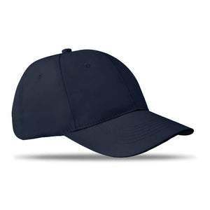 Katoenen baseball cap rood onbedrukt 5787