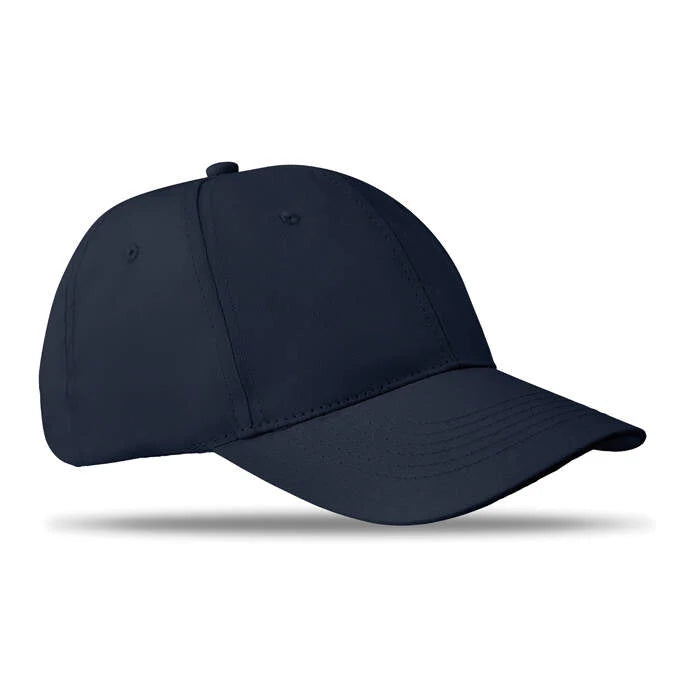 Katoenen baseball cap rood onbedrukt 5787
