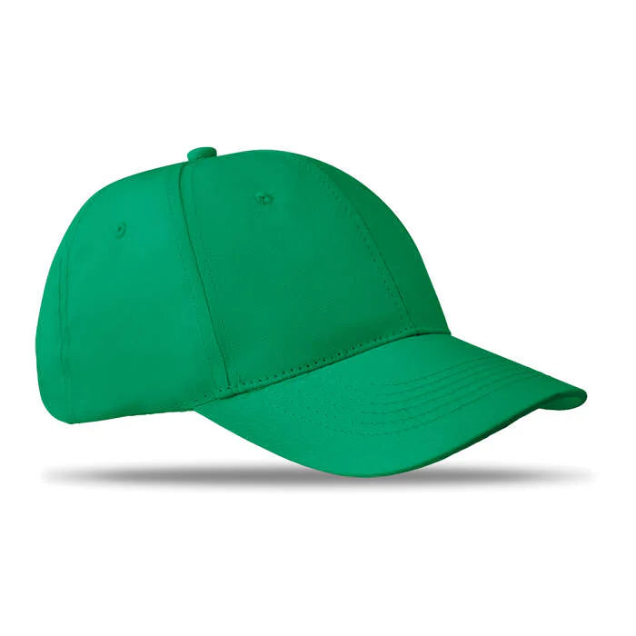 Katoenen baseball cap grijs onbedrukt 5785