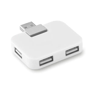 USB Hub SQUARE rood Full colour 12748