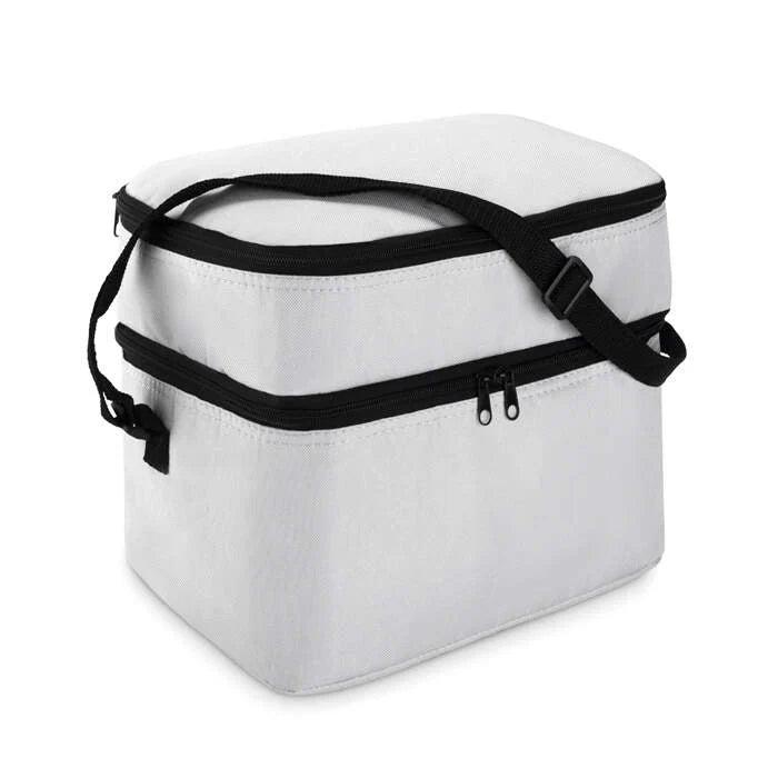 Koeltas polyester 600D CASEY blauw onbedrukt 6645