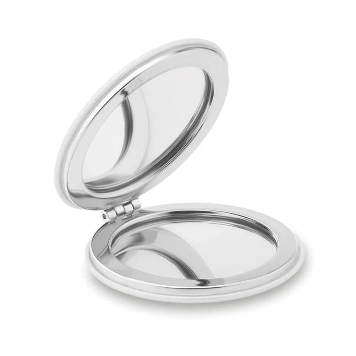 Magnetische dubbele spiegel GLOW ROUND rood 1 kleur tp 7538