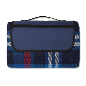 Opvouwbaar picknickkleed CENTRAL PARK blauw 1 kleur tr 8637