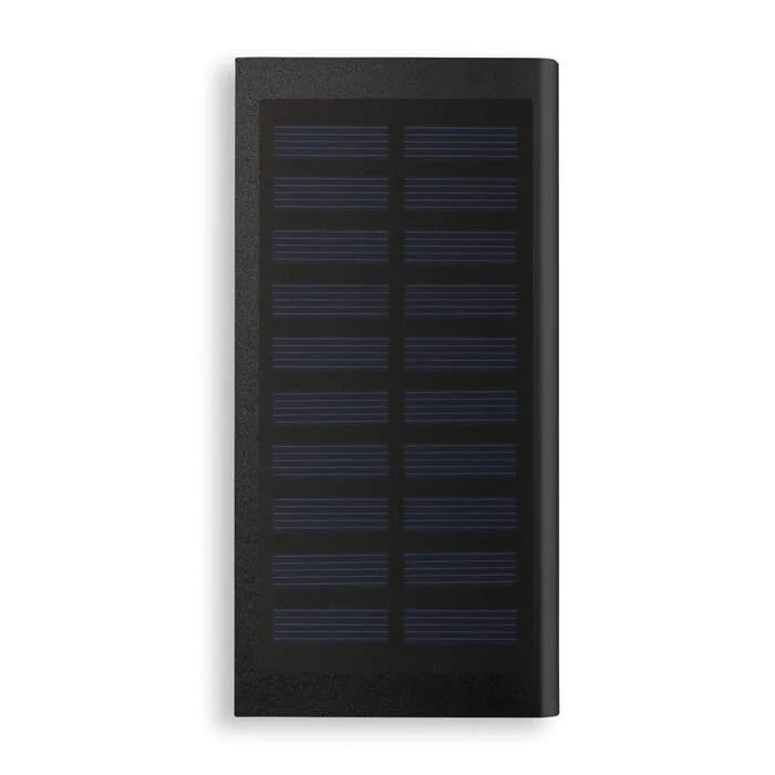 PowerBank SOLAR POWERFLAT zwart Full colour 9637