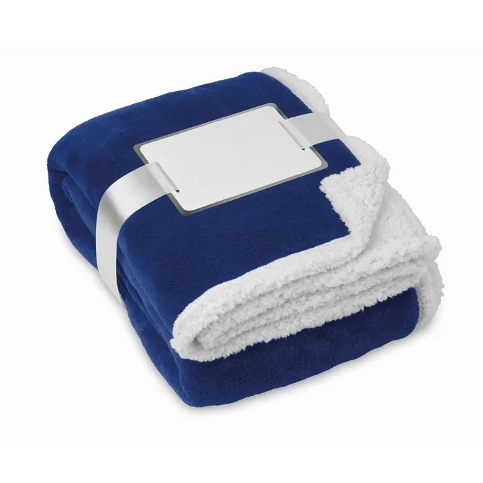 Dekens, koraal fleece/sherpa ZERMATT  met opdruk
